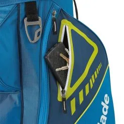 TaylorMade Select ST Cart Bag 2022 -Golf Clubs SHOP ann3127 blue navy lime neon 5 64956.1658555841