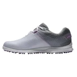 FootJoy Pro SL Sport Laced Spikeless Golf Shoes 2023 Women -Golf Clubs SHOP ann3199 white gray lilac 2 02235.1661481834