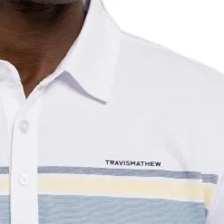 TravisMathew Rocky Path Golf Polo 2022 -Golf Clubs SHOP ann3257 white 4 15000.1663396702