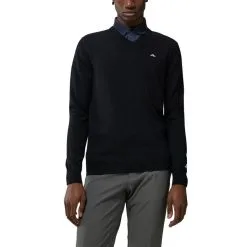 J.Lindeberg Lymann Knitted Golf Sweater 2022 -Golf Clubs SHOP ann3326 black 2 78179.1672814936