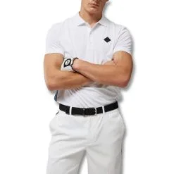 J.Lindeberg Diamond Regular Fit Golf Polo 2022 8 J.Lindeberg Diamond Regular Fit Golf Polo 2022 -Golf Clubs SHOP ann3335 white 2 57914.1666667873