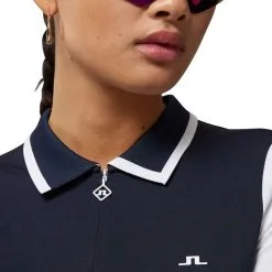 J.Lindeberg Antonia Golf Polo 2022 Women -Golf Clubs SHOP ann3355 jl navy 5 01020.1667028201