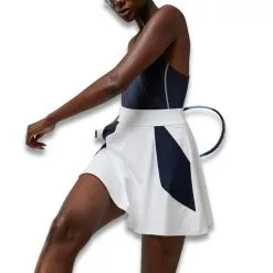 J.Lindeberg Imani FW Golf Skirt 2022 Women -Golf Clubs SHOP ann3365 white 2 71663.1667372336