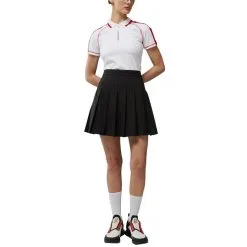 J.Lindeberg Adina FW Golf Skirt 2022 Women -Golf Clubs SHOP ann3405 black 4 97630.1666937727