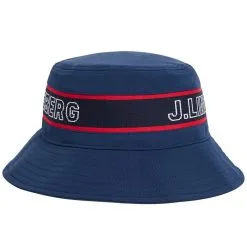 J.Lindeberg Denver Stripe Bucket Golf Hat 2022