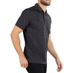 TravisMathew Modesto Golf Polo 2022 -Golf Clubs SHOP ann3488 black 3 41388.1667539580