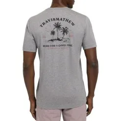 TravisMathew Sit And Go Golf Shirt 2022 -Golf Clubs SHOP ann3497 heather gray 4 01124.1667539196