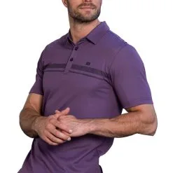 TravisMathew Meet In The Lobby Golf Polo 2022 -Golf Clubs SHOP ann3605 sweet grape 5 01497.1668841678