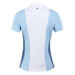 J.Lindeberg Evelina Golf Polo 2023 Women -Golf Clubs SHOP ann3767 airy blue 2 11289.1671004621