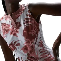 J.Lindeberg Meya Print Sleeveless Golf Top 2023 Women -Golf Clubs SHOP ann3770 hibiscus pink 6 44725.1671081726