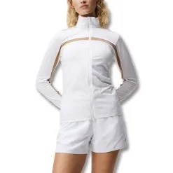J.Lindeberg Seasonal Janice Mid Layer Golf Jacket 2023 Women -Golf Clubs SHOP ann4112 white 3 99257.1679105766