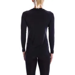 SParms Sun Protect+ UV/Sun Protection Round Neck Longsleeve Golf T-Shirt Women -Golf Clubs SHOP car0295 plain logo black 1 3 73002.1573546855