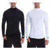 SParms Sun Protect+ UV/Sun Protection High Neck Longsleeve Golf Mock