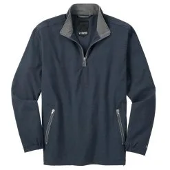 Linksoul 4 Way Stretch/Cotton Blend 1/2 Zip Windbreaker Golf Pullover 2019 -Golf Clubs SHOP car0891 navy 1 69424.1576197230