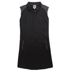 FootJoy Sleeveless Pique Golf Dress 2020 Women -Golf Clubs SHOP car0935 black 1 40000.1581381327