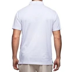 Devereux Jonah Golf Polo -Golf Clubs SHOP dez1901 white steel aqua 1 2 86251.1493777350