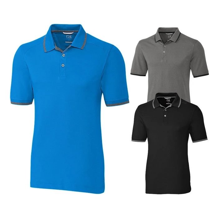 Cutter And Buck Advantage Tipped Golf Polo 2019 1 Cutter And Buck Advantage Tipped Golf Polo 2019