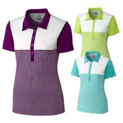 Cutter And Buck Shortsleeve Bailey Block Golf Polo 2018 Women