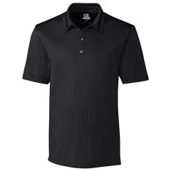 Cutter And Buck Hamden Jacquard Golf Polo (Big And Tall) 2018 -Golf Clubs SHOP dez6328 black 1 76106.1618630257