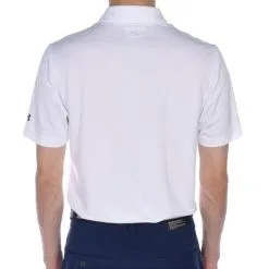 Under Armour Microthread Golf Polo 2018 -Golf Clubs SHOP dez6369 white 2 55845.1548982673