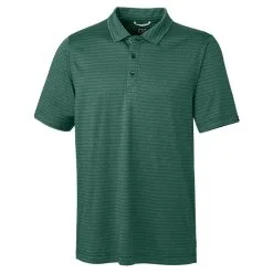 Cutter And Buck Cascade Melange Stripe Golf Polo 2019 -Golf Clubs SHOP dez6395 hunter heather 1 37234.1618641140