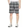 PGA Tour Active Waistband Large Scale Madras Plaid Golf Shorts 2018