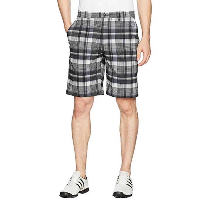 PGA Tour Active Waistband Large Scale Madras Plaid Golf Shorts 2018 1 PGA Tour Active Waistband Large Scale Madras Plaid Golf Shorts 2018