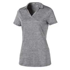 PUMA Super Soft Golf Polo 2019 Women -Golf Clubs SHOP dez7367 medium gray heather 1 91712.1618641635
