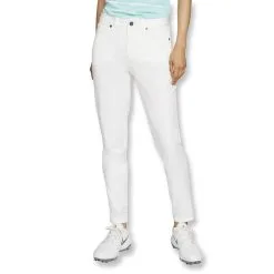 Nike Fareway Jean Slim 30" Golf Pants 2019 Women -Golf Clubs SHOP dez8361 white 1 09737.1570067787