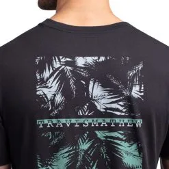 TravisMathew Expense It Golf T-Shirt 2020 -Golf Clubs SHOP dez8447 black 5 43240.1553751693