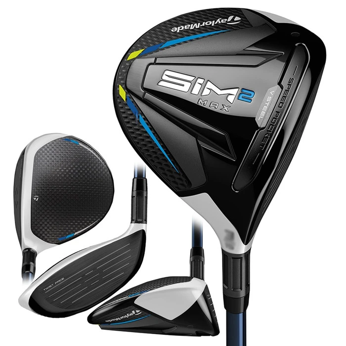 TaylorMade SIM2 Max Fairway Wood 2021 1 TaylorMade SIM2 Max Fairway Wood 2021