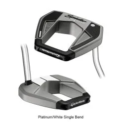 TaylorMade Spider S Putter 2021 -Golf Clubs SHOP lrl0199 right platinum white single bend 1 1 63891.1615272684