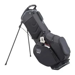 Wilson Feather Stand Bag 2021 -Golf Clubs SHOP lrl0269 black white 2 03922.1612427021