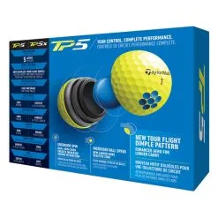 TaylorMade TP5 Golf Balls 2021 -Golf Clubs SHOP lrl0284 yellow 4 2 64453.1655971035
