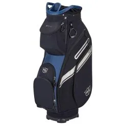 Wilson Staff EXO II Cart Bag 2021 -Golf Clubs SHOP lrl0634 black blue 1 46838.1636617952