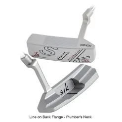 Sik Golf JO C-Series Satin Putter 2021 -Golf Clubs SHOP lrl0641 right line on back flange plumbers neck 1 55386.1636617149