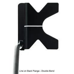 Sik Golf FLO C-Series Matte Black Putter 2021 -Golf Clubs SHOP lrl0655 right line on back flange double bend 4 24441.1636789428