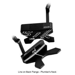Sik Golf FLO C-Series Matte Black Putter 2021 -Golf Clubs SHOP lrl0655 right line on back flange plumbers neck 1 31699.1636789465