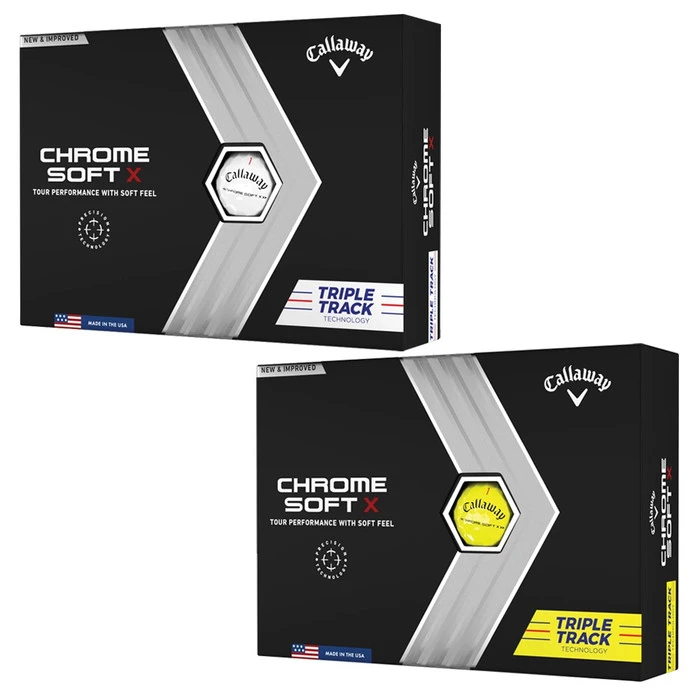 Callaway Chrome Soft X Triple Track 22 Golf Balls 2022 1 Callaway Chrome Soft X Triple Track 22 Golf Balls 2022