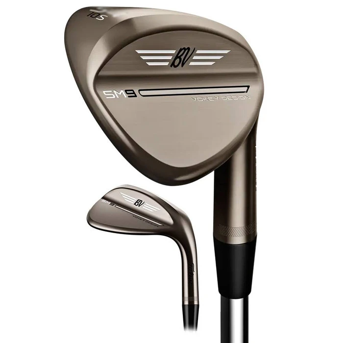 Titleist SM9 Vokey Brushed Steel Wedge 2022 2 Titleist SM9 Vokey Brushed Steel Wedge 2022 - Image 2