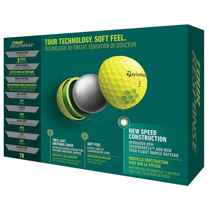 TaylorMade Tour Response Golf Balls 2022 6 TaylorMade Tour Response Golf Balls 2022 - Image 6