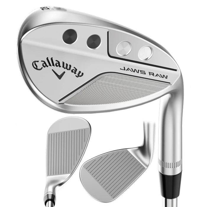 Callaway Jaws Raw Face Chrome Wedge 2022 1 Callaway Jaws Raw Face Chrome Wedge 2022