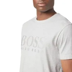 Hugo Boss Cotton Golf T-Shirt 2019 -Golf Clubs SHOP nik0004 light pastel grey 3 81107.1561563687