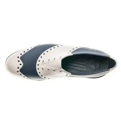 BIION Wingtips Spikeless Golf Shoes -Golf Clubs SHOP ray0018 silver navy 3 43093.1498671777