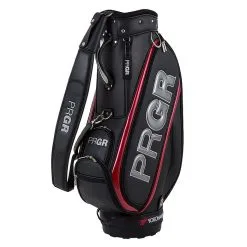 PRGR PRCB-184 Cart Bag 2018 -Golf Clubs SHOP ren1668 black red 1 70712.1518055991