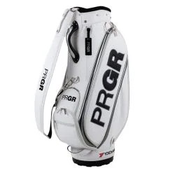 PRGR PRCB-184 Cart Bag 2018 -Golf Clubs SHOP ren1668 white silver 1 35827.1518055991