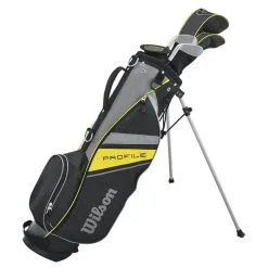 Wilson Profile Junior Full Set Ages 8-11 Boys -Golf Clubs SHOP ren2295 right cart yellow 2 94982.1598065757