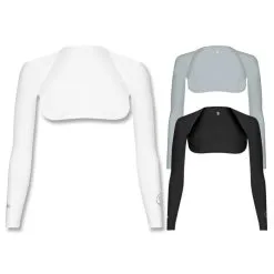 SParms Sun Protect+ UV/Sun Protection Cooling Golf Shoulder Wrap Crystal Logo Women