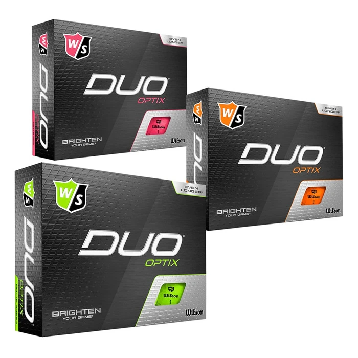 Wilson Duo Optix Golf Balls 2020 1 Wilson Duo Optix Golf Balls 2020
