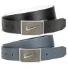 Nike Textured Swoosh Plaque Reversible Golf Belt 2020